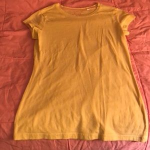 Yellow tee